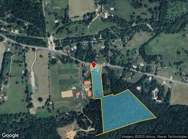 1311 Beech Grove Rd, Roseland, VA Parcel Map