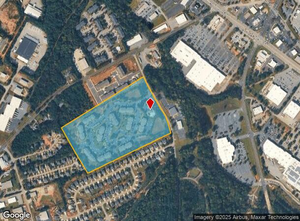 103 Allison Cir, Anderson, SC Parcel Map