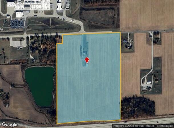 1921 W Pleasant Center Rd, Fort Wayne, IN Parcel Map