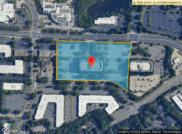  100 Mansell Ct E, Roswell, GA Parcel Map