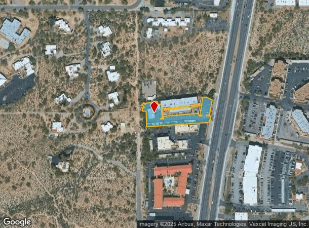  7491 N Oracle Rd, Tucson, AZ Parcel Map