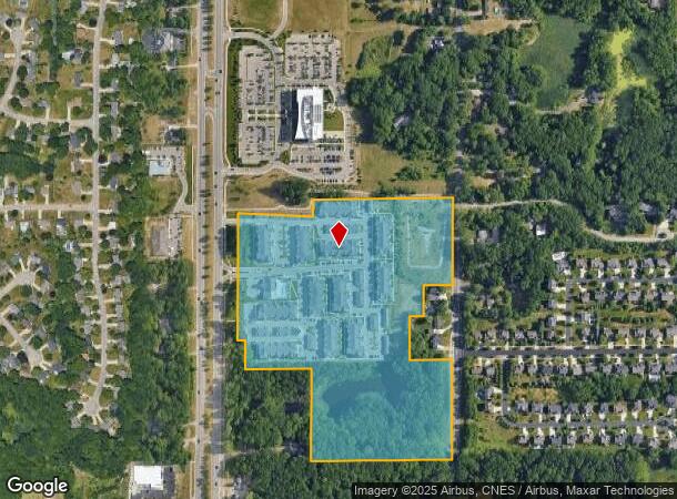 2530 E Beltline Ave Se, Grand Rapids, MI Parcel Map