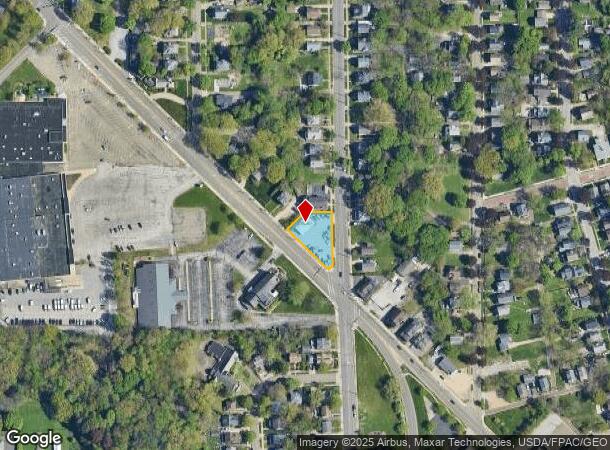  601 W Exchange St, Akron, OH Parcel Map