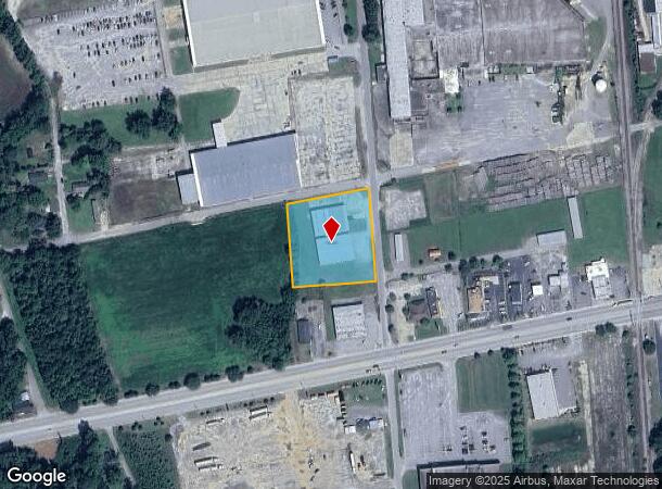  412 S Cypress St, Mullins, SC Parcel Map