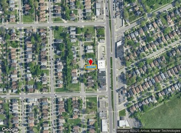  12346 Stoepel St, Detroit, MI Parcel Map