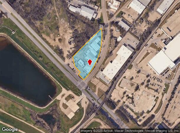  9304 Harry Hines Blvd, Dallas, TX Parcel Map
