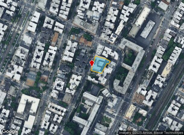  2334 Tiebout Ave, Bronx, NY Parcel Map