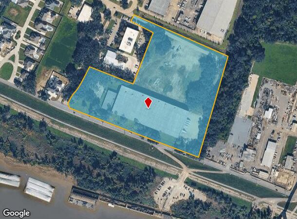 100 Campus Dr E, Destrehan, LA Parcel Map