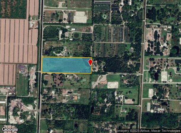 2374 A Rd, Loxahatchee, FL Parcel Map