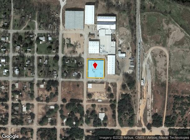 401 A L Reed St, Brady, TX Parcel Map