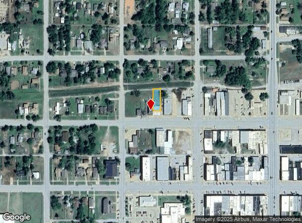  219 W Main St, Anadarko, OK Parcel Map