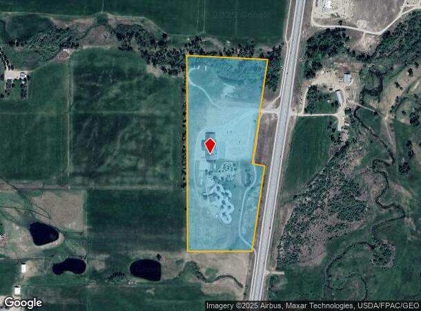  1625 Us Highway 93 N, Victor, MT Parcel Map