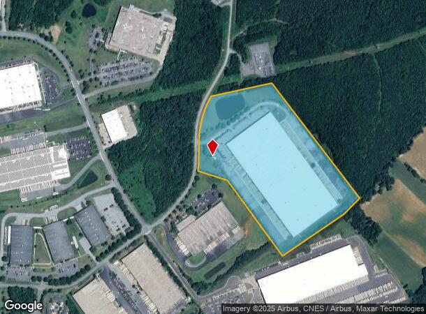  6550 Judge Adams Rd, Whitsett, NC Parcel Map