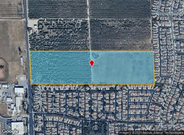 2630 N Airport Way, Manteca, CA Parcel Map
