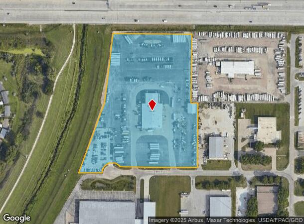 1208 31St Ave, Council Bluffs, IA Parcel Map