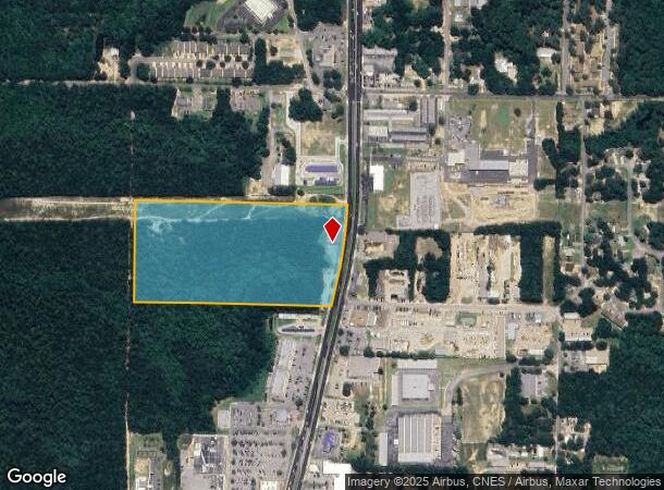 1696 S Ferdon Blvd, Crestview, FL Parcel Map