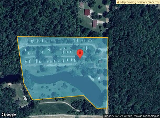  5300 Townhall Rd, Beaverton, MI Parcel Map