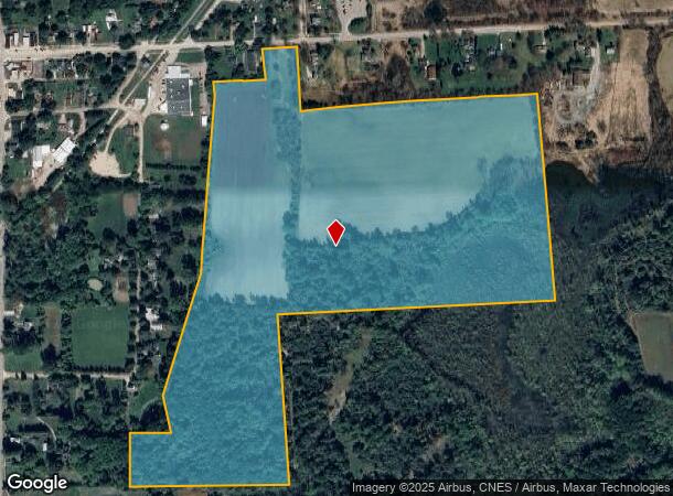 286 E Elmwood, Leonard, MI Parcel Map