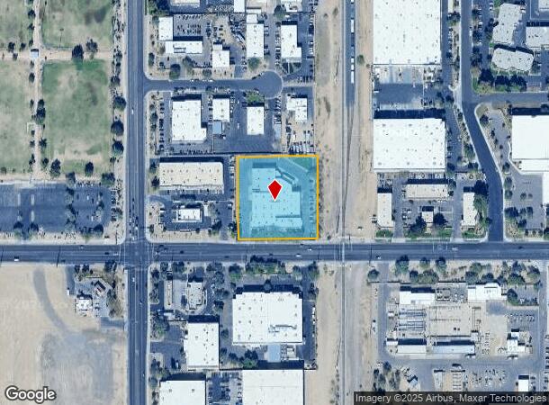  404 W Guadalupe Rd, Tempe, AZ Parcel Map