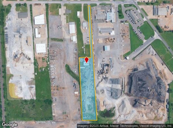  208 Industrial Blvd, Moore, OK Parcel Map