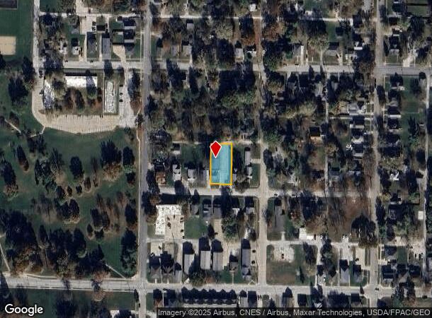  414 W Wheeler St, Macomb, IL Parcel Map