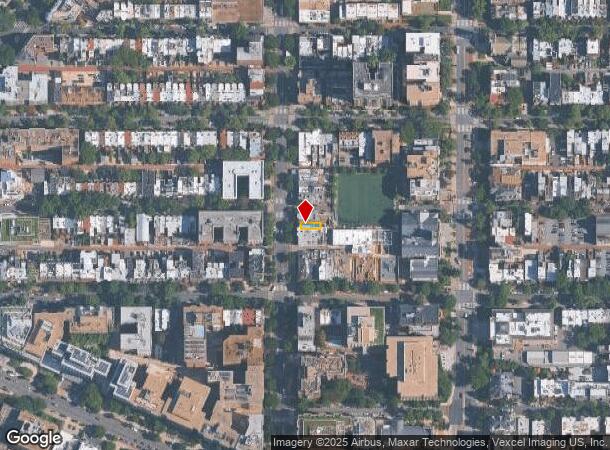 1515 17Th St Nw, Washington, DC Parcel Map