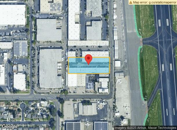  7625 Hayvenhurst Ave, Van Nuys, CA Parcel Map