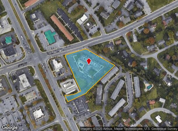 1716 Dual Hwy, Hagerstown, MD Parcel Map