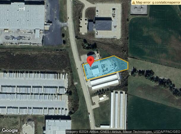  2803 University Dr, Muscatine, IA Parcel Map