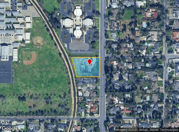  4481 N Palm Ave, Fresno, CA Parcel Map