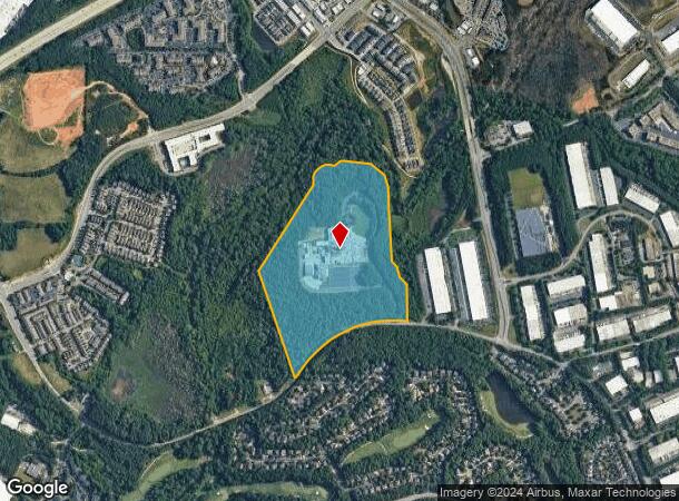  4500 Mcginnis Ferry Rd, Alpharetta, GA Parcel Map