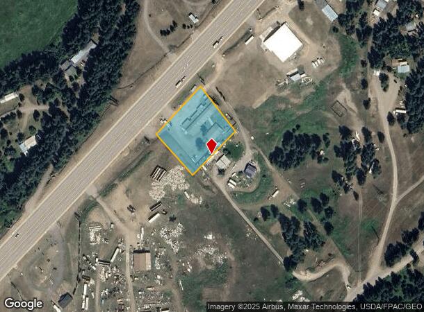 7457 Us Highway 2 E, Columbia Falls, MT Parcel Map