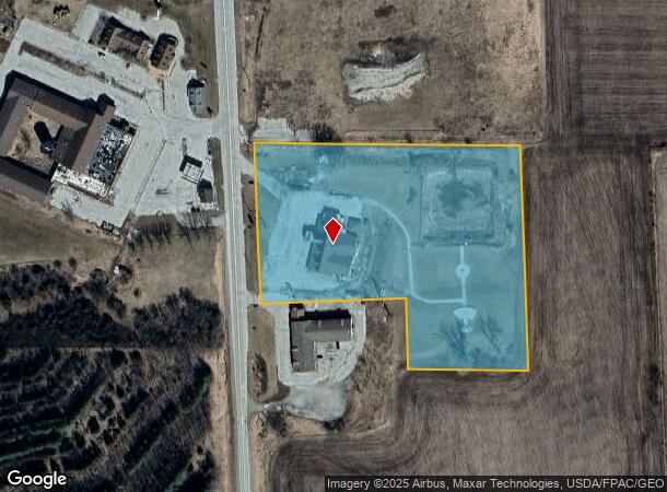 2224 U Ave, Williamsburg, IA Parcel Map