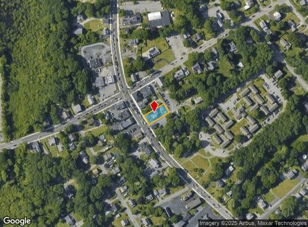  642 Fall River Ave, Seekonk, MA Parcel Map