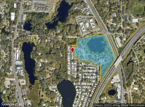  15469 Lakeshore Villa Cir, Tampa, FL Parcel Map