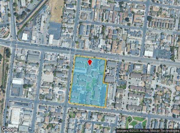  510 E Market St, Salinas, CA Parcel Map