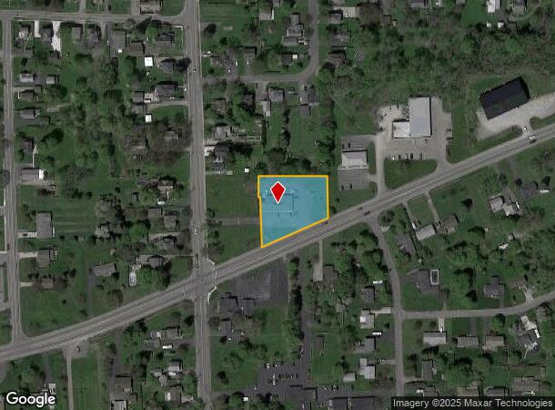  8391 Rochester Rd, Gasport, NY Parcel Map