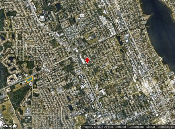  1409 Lpga Blvd, Daytona Beach, FL Parcel Map