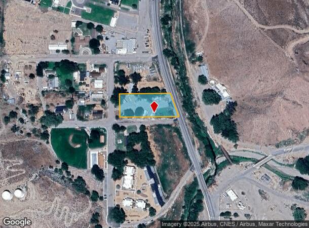  101 Ada St, Caliente, NV Parcel Map