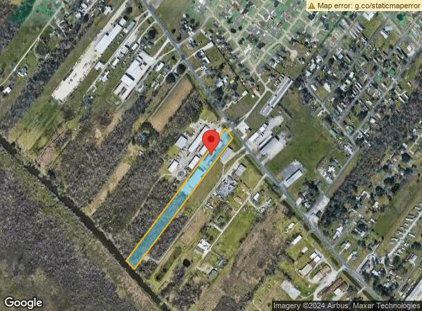  2135 Bayou Blue Rd, Houma, LA Parcel Map