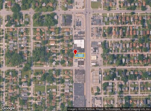 7340 Calumet Ave, Hammond, IN Parcel Map