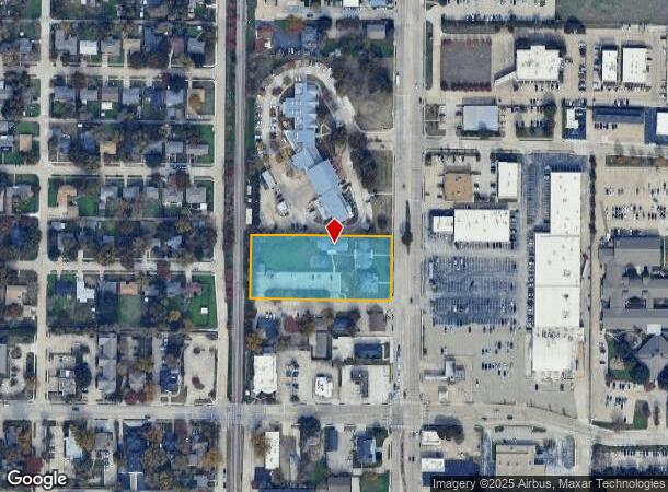  1813 K Ave, Plano, TX Parcel Map