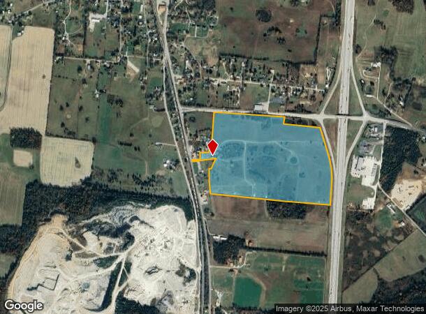 S Walnut St, Upton, KY Parcel Map