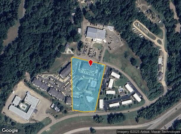 4223 I-20 Frontage Rd, Vicksburg, MS Parcel Map