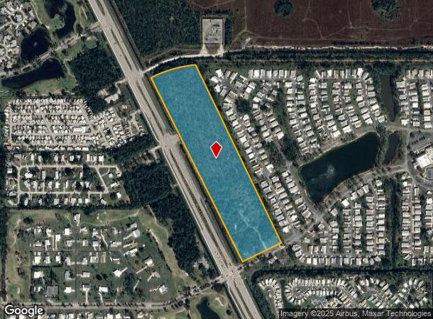 Access Undetermined, North Fort Myers, FL Parcel Map