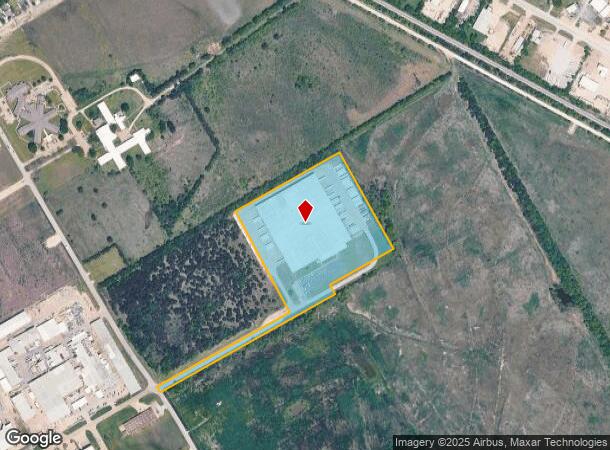  2880 S Oak Grove Rd, Ennis, TX Parcel Map
