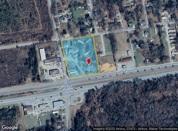 W Main St, Clinton, SC Parcel Map