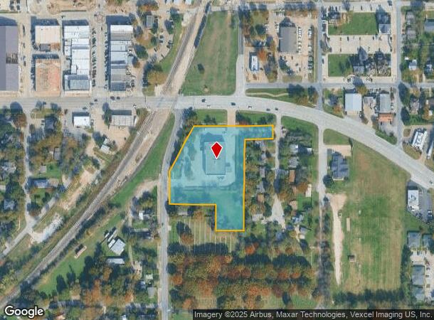 100 E Main St, Midlothian, TX Parcel Map