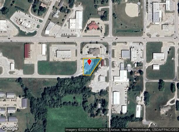  805 S Abell St, Creston, IA Parcel Map