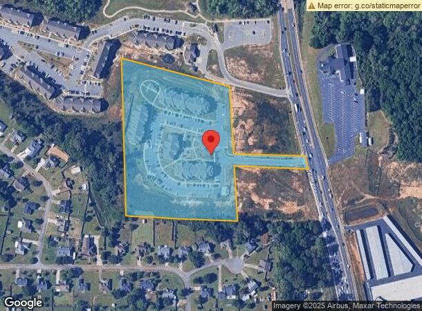  1131 S Houston Lake Rd, Warner Robins, GA Parcel Map